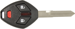 Mitsubishi 2 Button Remote Head Key