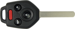 Subaru 3 Button Remote Head Key