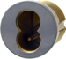 MESC600A SFIC 1-3/8in Mortise Housing, Cloverleaf Cam for MESC600A, 626/US26D Satin Chrome