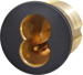 SFIC 1-1/4in Mortise Housing, with M9909 Double Nose Cam for MESC600F, 613/US10B Dark Bronze