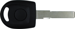 Volkswagen HU66T24 Transponder Key