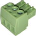 Green Plug 3 Port