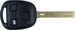 Lexus 3 Button 4C Remote Head Key