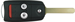 Acura 3 Button Flip Key