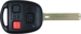Lexus 3 Button Remote Head Key