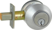 Grade 2 Deadbolt Double Cylinder, Schlage C Keyway, Keyed Different, Adjustable 2-3/8in to 2-3/4in Backset, 626/US26D Satin Chrome