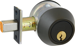 Grade 2 Deadbolt Double Cylinder, Schlage C Keyway, Keyed Different, Adjustable 2-3/8in to 2-3/4in Backset, 613/US10B Oil Rubbed Bronze