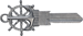 Forged Key Shapes Anchor Key KW1/11