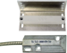 Overhead Commercial Door, Floor Mount Magnetic Contact 3.5in Long, Switch Set with 24in Armored Cable, Gap Up to 2.5in, L Bracket with CX2 Reed Form, DPDT (Double Pole Double Throw), Cast Aluminum Housing