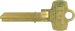 Best Peaks Series NS Key Blank, B1 Keyway, Do not Duplicate, No Border