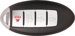 Nissan 4 Button Prox Fob L,U,P,T