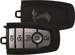 Ford Cobra Logo 4 Button PEPS L, U, P, T, RS