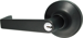 Exit Trim - Key-in-Lever Nightlatch Lever x Rose, Schlage C Keyway, Keyed Different, 695/SP313 Powder Coated Dark Bronze