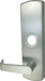 Exit Trim - Nightlatch Lever x Escutcheon, Less Cylinder, 626/US26D Satin Chrome