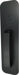 Exit Trim - Dummy Pull Handle x Plate, 695/SP313 Powder Coated Dark Bronze