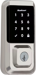 Halo Wi-Fi Touchscreen Deadbolt, KW1 SmartKey, UL 20 Minute Fire Rated, Radius Corner Adjustable Latch 2-3/8in-2-3/4in Backset, 619/US15 Satin Nickel
