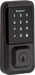 Halo Wi-Fi Touchscreen Deadbolt, KW1 SmartKey, UL 20 Minute Fire Rated, Radius Corner Adjustable Latch 2-3/8in-2-3/4in Backset, Grade 2, 622/514 Matte Black