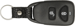Hyundai 3 Button Remote Keyless Entry