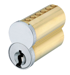 SFIC 6-Pin Uncombinated 1D Keyway, Satin Chrome 26