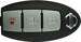 Nissan 3 Button Prox Key Remote