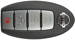 Nissan 4 Button Prox Key Remote