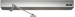 Low Profile Push Auto Operator Non-Hand, 4-1/8in H x 5-1/8in D x 39in L, Operating Voltage 115VAC, 689/SP28 Aluminum