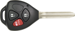 Toyota 2 Button Remote Head Key