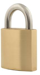 Padlock for LFIC Corbin, Less Core, 2in Wide, Standard Shackle (Clearance 7/8in)