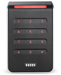 Single Gang, Signo Keypad Reader, 12 Key, Standard Profile/Credential, Pigtail, 125khz, 13.56 MHz, 2.4 GHz, OSDP, Prox, Bluetooth, Black Body, Silver Trim