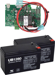 Battery Back up Kit, Includes Board and 2 Each 7 Amp Hour Batteries