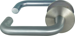 Trim Pack for Storeroom Mortise Lock, Carmel Lever x Rose, Less Cylinder, 626/US26D Satin Chrome
