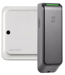 R100 Aperio, Wireless Card Reader, Surface Mount, 2.4 GHz, Battery Powered, Factory Paired AH20 1:1 Wiegand Hub