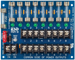 Power Distribution Board, 8 Glass Fused Output with 8 Relays, Fire Trigger, 1 Amp, 12/24VDC, 7 Amp Relay, UL