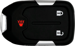 GM 3 Button Prox Fob L,U,P