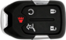 GM 5 Button Prox Fob L,U,P,RS,RH