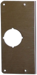 Scar Plate 2-3/4in Backset, 9in x 4-1/4in, 2-1/8in Hole, Only 1 Side of Door, 630/US32D Stainless Steel