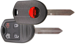 Ford Boss 302 Logo 4 Button Remote Head