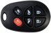 Toyota 6 Button Remote