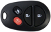 Toyota 4 Button Remote