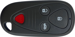 Acura 4 Button Remote