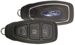 Ford Logo 3 Button PEPS Fob