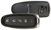 Ford Logo 5 Button 2nd Gen PEPS Fob