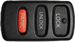 Mitsubishi 3 Button Remote Keyless Entry
