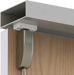 Electric Strike for SVR Surface Vertical Rod Exit Device Top Latch, 12/24VDC - 12-24VAC, FS/FSE Fail Safe/Fail Secure, Field Selectable, LC100 Line Conditioner, Aluminum