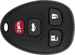 GM 4 Button Remote Keyless Entry