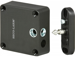 Motorized Cabinet Lock 12-28V AC/DC, Lock Status & Door Status Sensors, 220lbs Holding Force, Fail-Secure