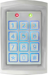 Sealed, Stand-Alone Vandal Resistant Flush-Mount Outdoor Keypad, 1100 Users, 12-24V AC\DC, 2 Relay Output
