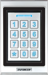 Single-Gang Keypad with Prox Reader, Backlit, Bluetooth, 9-25VDC
