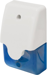 Mini Strobe with 110dB Siren 6-15VDC Blue