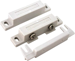 Screw-Terminal Surface-Mount Magnetic Contact, 1/2in Gap,  No, White